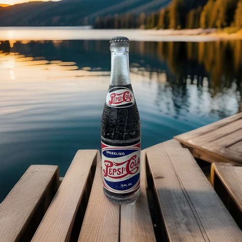 Bottiglia pop soda doppio
