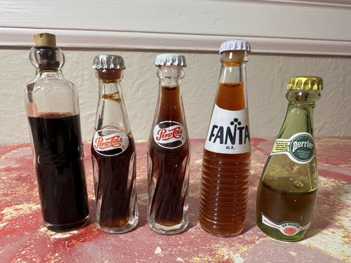Mini bottiglia soda vetro - bottiglia,