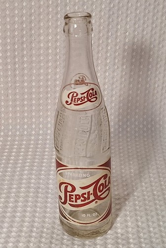 Bottiglia vetro vintage - di,