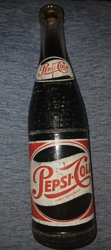 Rara bottiglia vetro - , vintage