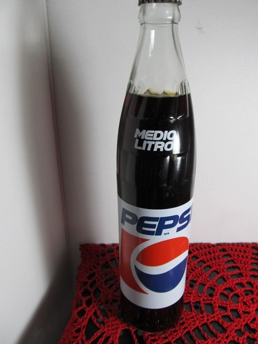 Bottiglia bibita vetro pepsi - bibita,