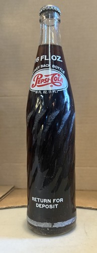 Bottiglia vetro pepsi soda - in,