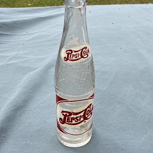 Pepsi cola clear glass - fl,