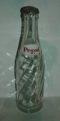 Bottiglia vetro pepsi - vetro,