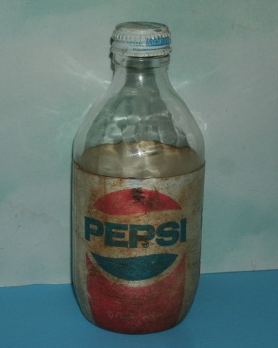Bottiglia vetro pepsi - vetro,
